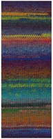 Lana Grossa Colorissimo 211 Jeans, aubergine, yellow, yellow-green, chocolate brown, dark red, royal, green, orange, turquoise-2