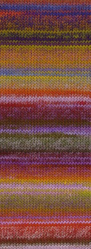 Lana Grossa Colorissimo 214 Brown-Orange,Red-Brown,Copper-Red,Lilac-Purple,Aubergine,Grey-Green,Olive-2