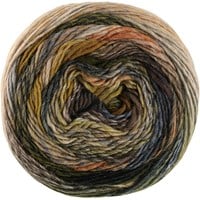 Lana Grossa Colorissimo 215 Orange-Brown,Silver,Light Grey,Light Beige,Blue,Steel Grey,Moss,Forest Green