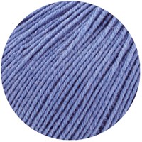 Lana Grossa Cool Wool 4 Socks Uni 7726 Violet Blue-2
