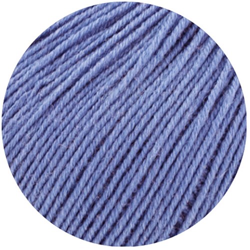 Lana Grossa Cool Wool 4 Socks Uni 7726 Violet Blue-2