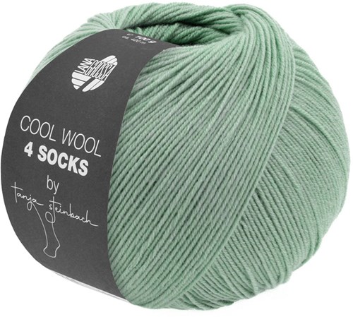 Lana Grossa Cool Wool 4 Socks Uni 7727 Light Turquoise