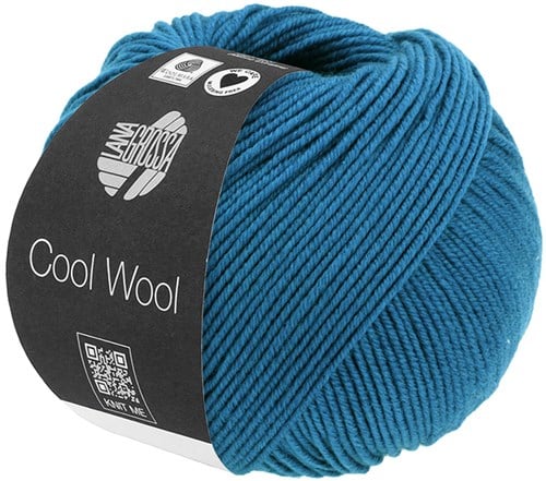 Lana Grossa Cool Wool 2108 Petrol Blue
