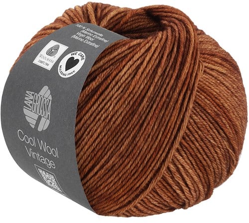 Lana Grossa Cool Wool Vintage 7383 Fawn Brown