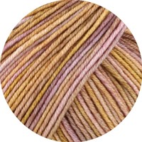 Lana Grossa Cool Wool Vintage 7386 Camel Purple-2