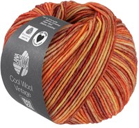 Lana Grossa Cool Wool Vintage 7388 Orange Brown