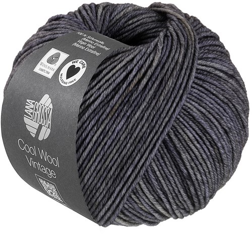 Lana Grossa Cool Wool Vintage 7391 Dark Grey