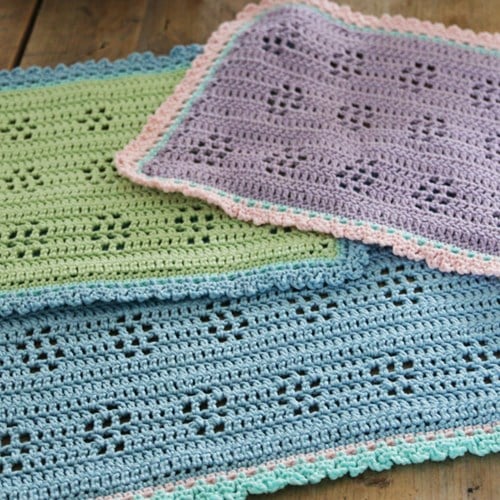 Crochet Pattern Coton 4 Spring Placemats-2