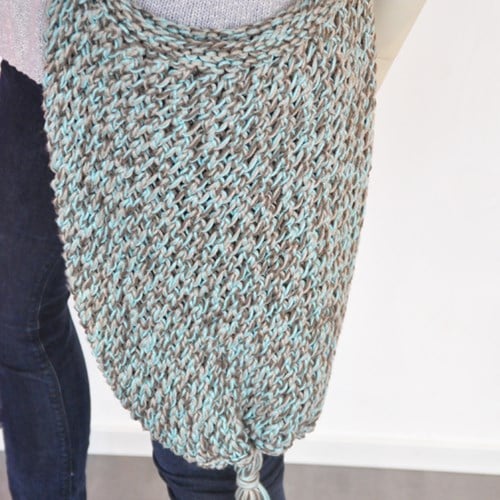 Knitting pattern Cotone shopper