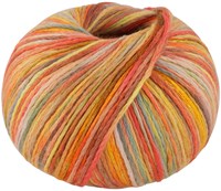 Lana Grossa Cotonella Multi 103 Yellow/orange/lime/rust