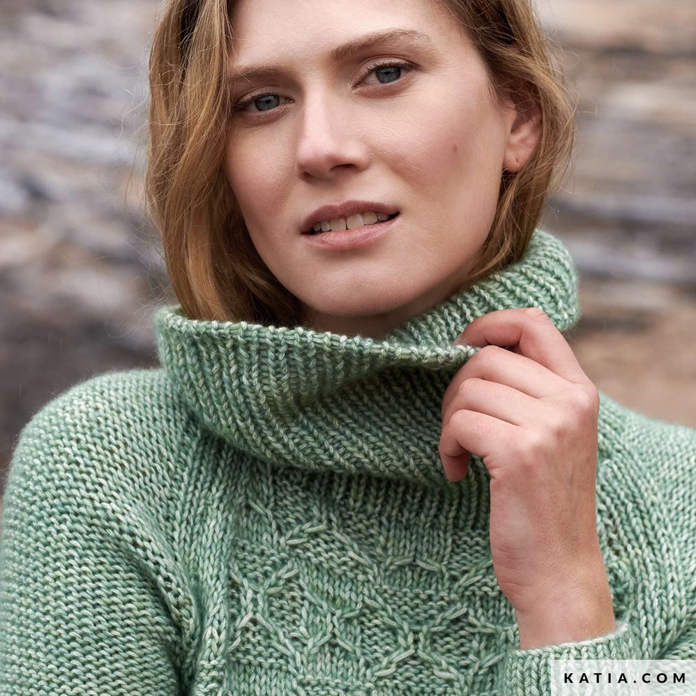 Katia Concept Cotton-Merino Yarn - 70% Cotton 30% Merino Wool 105m Skein Black