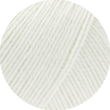 Lana Grossa Cotton Wool 011 White-2