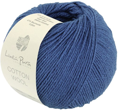 Lana Grossa Cotton Wool 024 Dark Blue