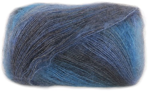 Lana Grossa Cottonhair 103 Dark grey/jeans/grey-blue/navy/anthracite