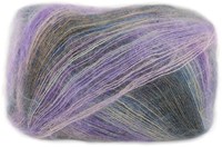 Lana Grossa Cottonhair 104 Ochre/light grey/purple/pink/jean blue/anthracite