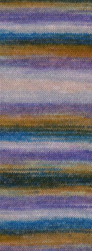 Lana Grossa Cottonhair 104 Ochre/light grey/purple/pink/jean blue/anthracite-2