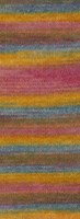 Lana Grossa Cottonhair 106 Umber/berry/ochre yellow/old pink/pink/fuchsia/smoky blue-2