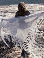 Katia 50 Mohair Shades Maxi Triangle Scarf Yarn and Knitting Bundle-2