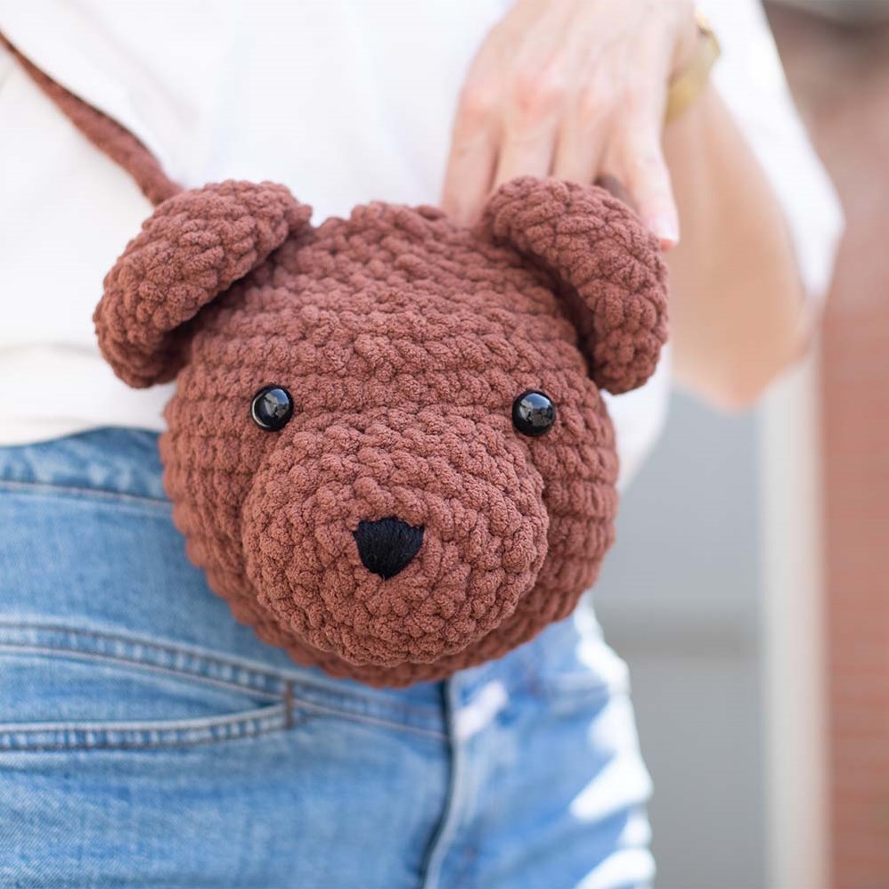 Mama Bear and Baby- Crochet Pattern – Clover Needlecraft