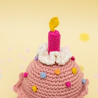 Cupcake Haakpakket 1 Old Pink