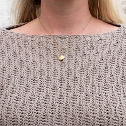Crochet Pattern Yarn and Colors Deco Waves Sweater