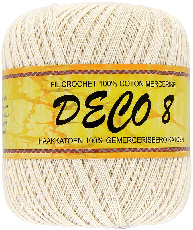 Trimits Deco 8 Crochet Cotton Comfort | 100% mercerized cotton