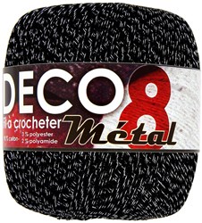 Trimits Deco 8M Crochet Cotton Metallic