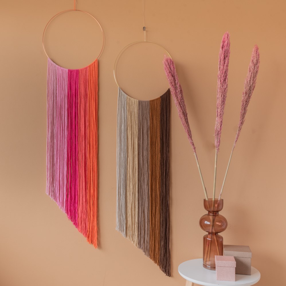 Yarn and Colors Degradé Wall Hanging 2.0 028 Soil Macramé Kit