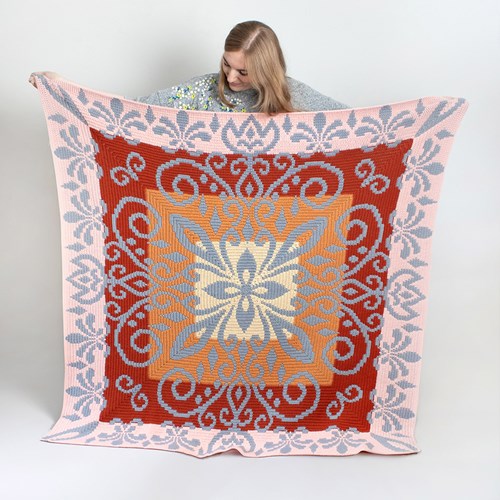 Blanket Fleur Yarn Kit 005 Dawn - Excluding Pattern