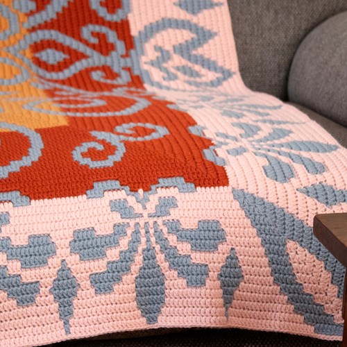 Blanket Fleur Yarn Kit 005 Dawn - Excluding Pattern-3