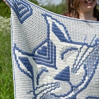 Zen Tangle Cats Mosaic Yarn Kit - Exclusive Pattern-2