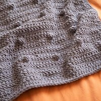 Create-it Teddy Bobble Blanket Crochet Kit