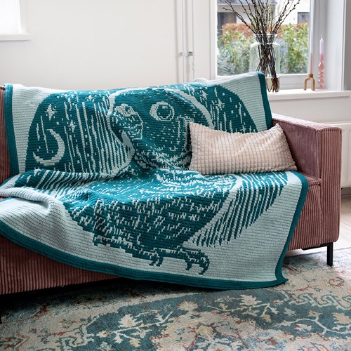 Little Green Feather Blanket Yarnkit - Without Pattern-2