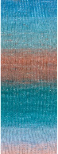 Lana Grossa Cotonella 012 Sky blue/sage green/turquoise/yellow/orange/pink/purple-2