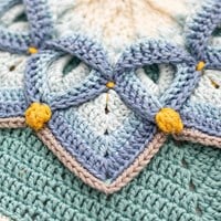 Crochet Pattern Flowerful Cushion-2
