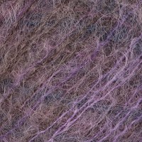 Lana Grossa Silkhair Haze Print 1215 Petrol Blue / Red Violet / Purple / Gray Brown-2