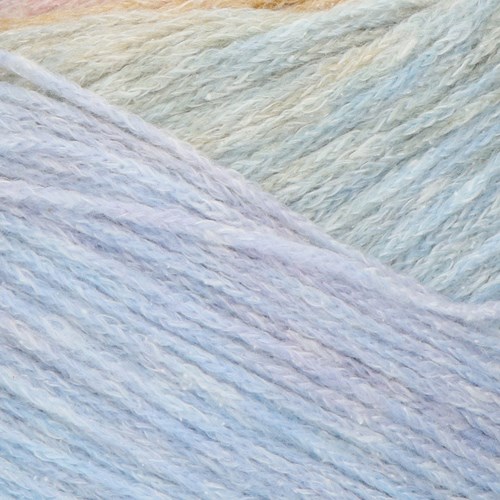 Lana Grossa Amoroso 002 Soft blue / pink / lilac / sand yellow / light olive-2