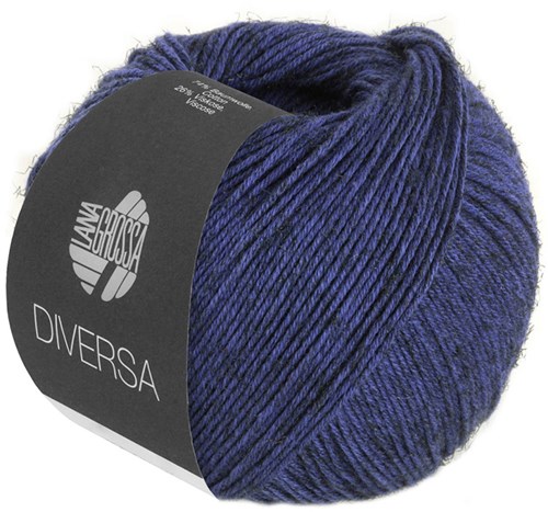 Lana Grossa Diversa 017 Ink Blue