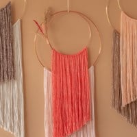 Yarn and Colors Double Trouble Wall Hanging 2.0 028 Soil Macramé Kit