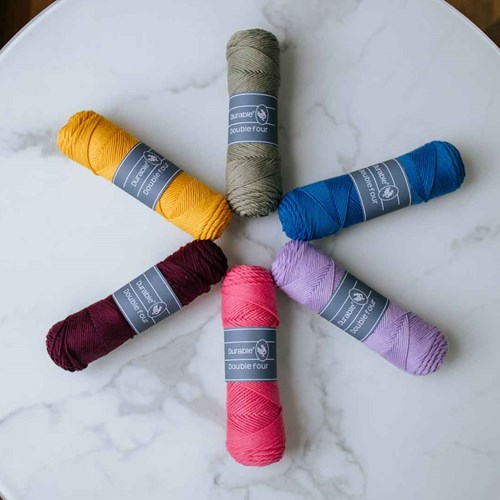 Durable Double Four New Colors Yarn Kit-2