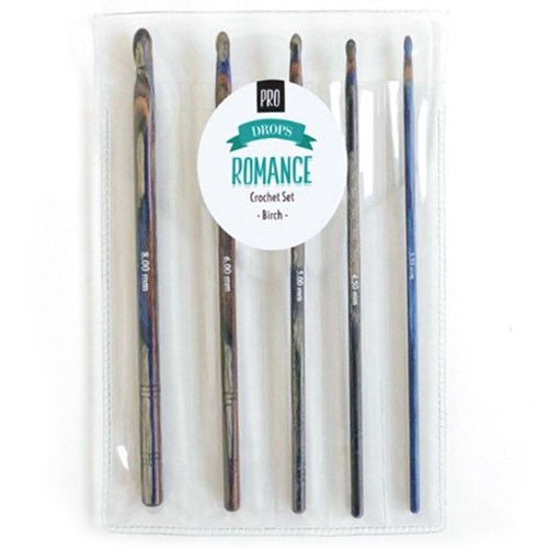 Drops Pro Romance Crochet Hook Set