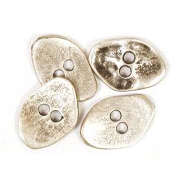 Drops Button Jagged 20mm