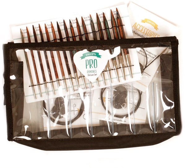 Drops Pro Romance Deluxe Circular Knitting Needle Set