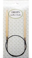 Drops Circular Knitting Needles Wood 60cm 8mm