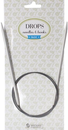 Drops Basic Circular Knitting Needles Aluminium 80cm 2,0mm
