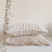 Crochet Pattern Yarn and Colors Be Gentle Cushion-3