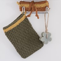 Crochet Pattern Yarn and Colors Be Gentle Washcloths-3