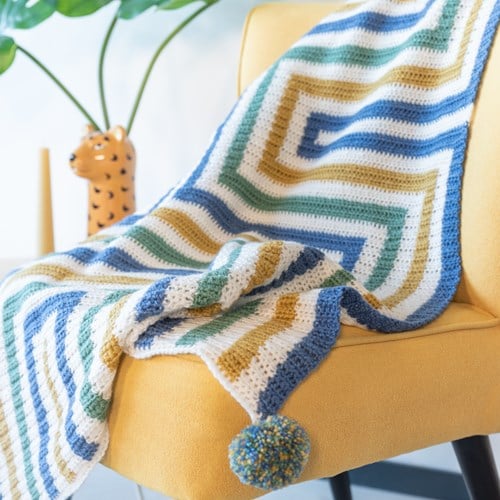 Yarn and Colors Amazing Stripey Blanket