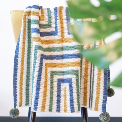 Yarn and Colors Amazing Stripey Blanket