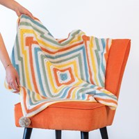Yarn and Colors Square Darts Blanket